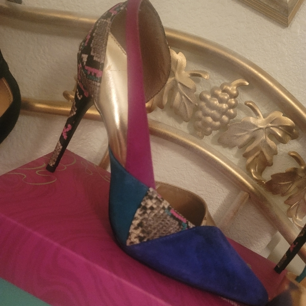 Multicolor Stiletto Heel